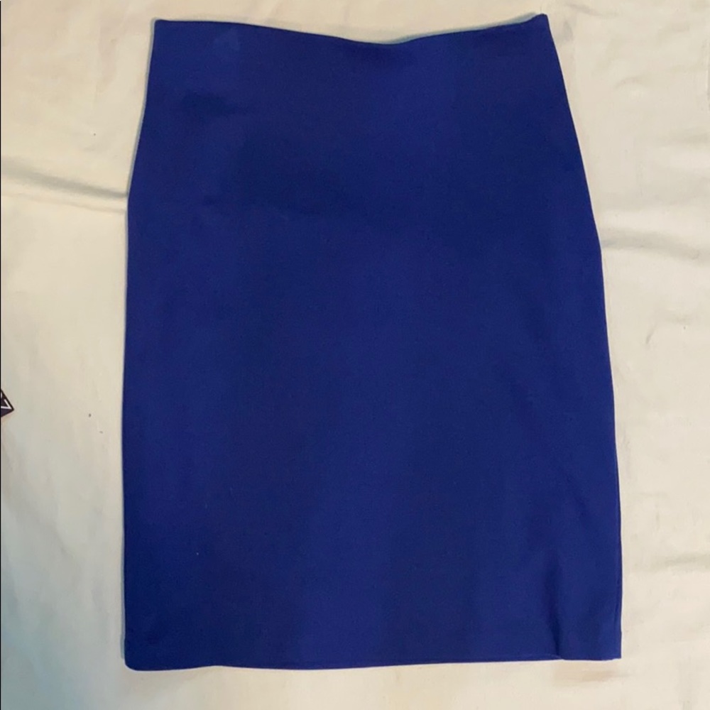 Philosophy blue skirt